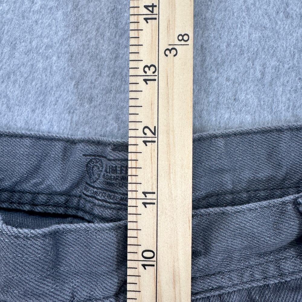 Divided Jeans H&M Slim Straight Mens 36 Gray Mid Rise Denim Casual Streetwear - Picture 8 of 10